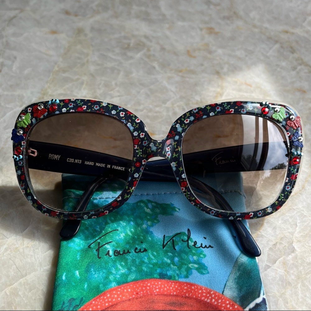 Francis Klein Romy Sunglasses handmade in France